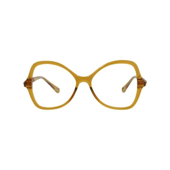 Chloé Cat Eye-Frame Bio Injection Optical Frames Yellow Womens - Picture 1 of 6
